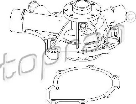 Topran 401 174 - Водяний насос autozip.com.ua