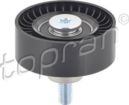 Topran 500 242 - Паразитний / провідний ролик, поліклиновий ремінь autozip.com.ua