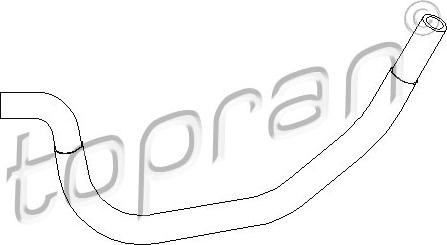 Topran 501 558 - Гідравлічний шланг, рульове управління autozip.com.ua