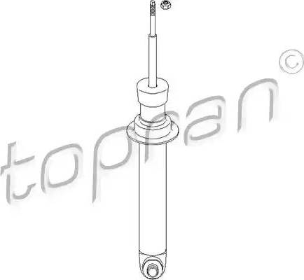 Topran 501 637 - Амортизатор autozip.com.ua