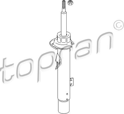 Topran 501 628 - Амортизатор autozip.com.ua