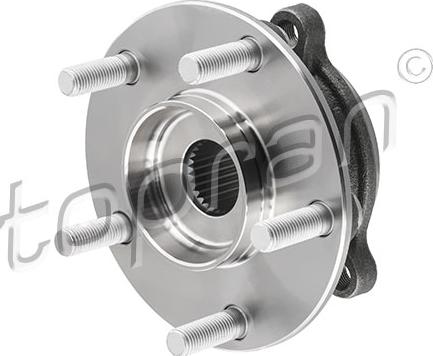 Topran 634 172 - Підшипник ступиці колеса autozip.com.ua
