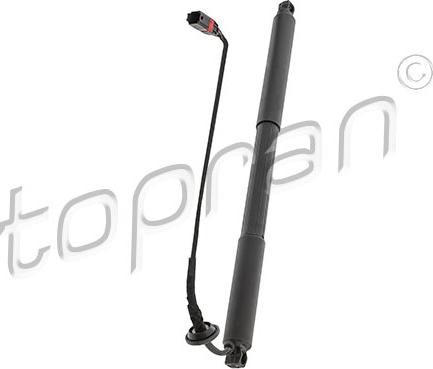 Topran 633 204 - Газова пружина, кришка багажник autozip.com.ua