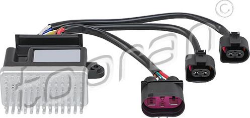 Topran 629 451 - Реле, вентилятор радіатора autozip.com.ua