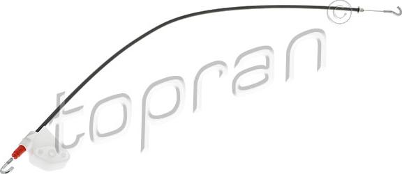 Topran 109 075 - Трос, замок дверей autozip.com.ua