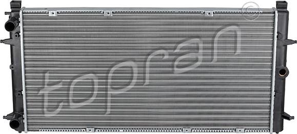 Topran 105 746 - Радіатор, охолодження двигуна autozip.com.ua