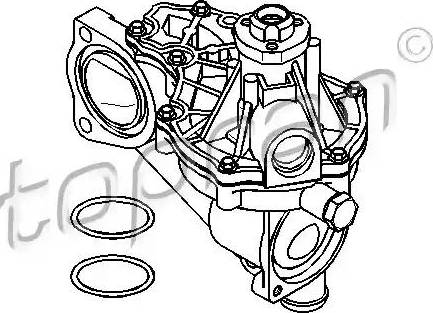 Topran 108 077 - Водяний насос autozip.com.ua