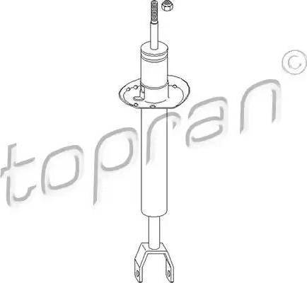 Topran 108 268 - Амортизатор autozip.com.ua