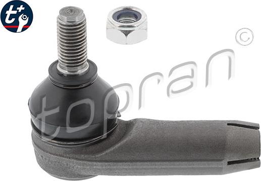 Topran 103 678 - Наконечник рульової тяги, кульовий шарнір autozip.com.ua