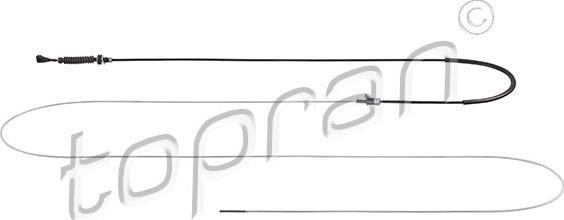 Topran 103 302 - Тросик газу autozip.com.ua