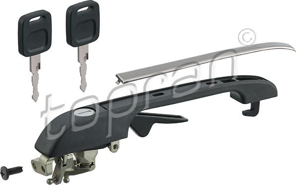 Topran 103 709 - Ручка двері autozip.com.ua