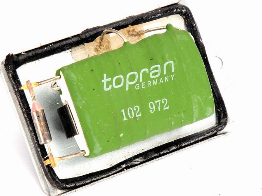 Topran 102 972 - Опір, реле, вентилятор салону autozip.com.ua