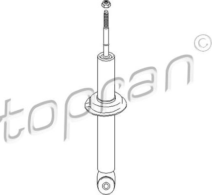 Topran 102 629 - Амортизатор autozip.com.ua