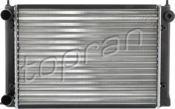 Topran 102 726 - Радіатор, охолодження двигуна autozip.com.ua