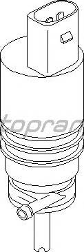 Topran 107 818 755 - Водяний насос, система очищення вікон autozip.com.ua