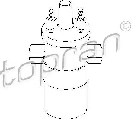 Topran 107 352 - Котушка запалювання autozip.com.ua