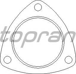 Topran 107 211 685 - Прокладка, труба вихлопного газу autozip.com.ua