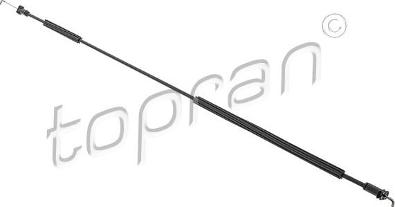 Topran 119 496 - Трос, замок дверей autozip.com.ua