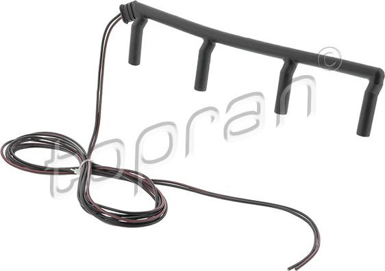 Topran 119 775 - Ремонтний комплект кабелю, свічка розжарювання autozip.com.ua