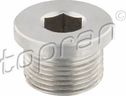 Topran 115 364 - Різьбова пробка, картер коробки передач autozip.com.ua