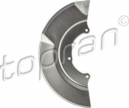Topran 116 839 - Відбивач, диск гальмівного механізму autozip.com.ua