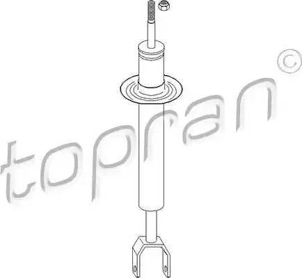 Topran 110 157 - Амортизатор autozip.com.ua