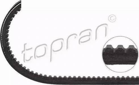 Topran 100 680 - Клиновий ремінь autozip.com.ua