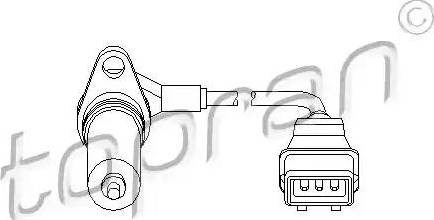 Topran 111 371 - Датчик імпульсів, колінчастий вал autozip.com.ua