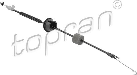 Topran 118 365 - Трос, замок дверей autozip.com.ua