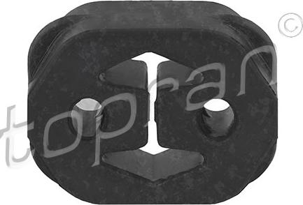 Topran 118 736 - Кронштейн, втулка, система випуску autozip.com.ua