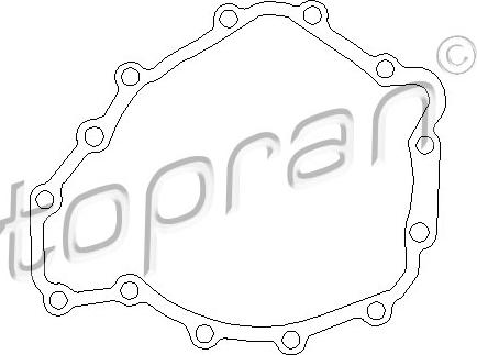 Topran 113 388 - Прокладка, автоматична коробка autozip.com.ua