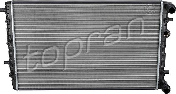 Topran 112 221 - Радіатор, охолодження двигуна autozip.com.ua
