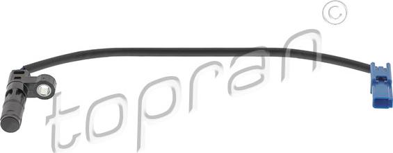 Topran 117 578 - Датчик частоти обертання, автоматична коробка передач autozip.com.ua