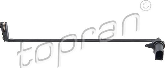 Topran 117 344 - Сигналізатор, знос гальмівних колодок autozip.com.ua