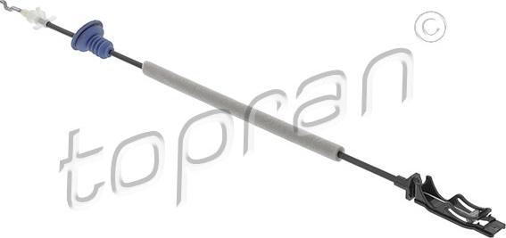 Topran 120 362 - Трос, замок дверей autozip.com.ua