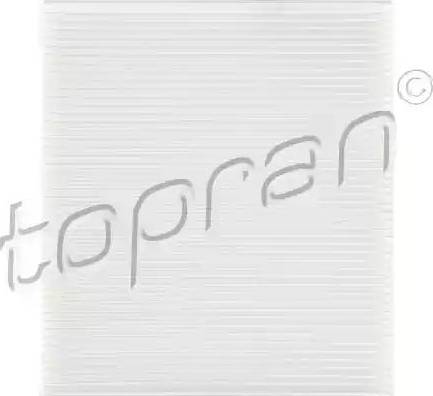 Topran 820 866 - Фільтр, повітря у внутрішній простір autozip.com.ua