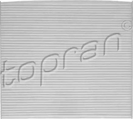 Topran 821 093 - Фільтр, повітря у внутрішній простір autozip.com.ua