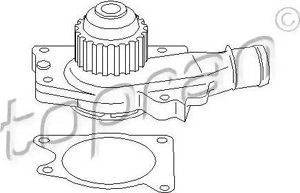 Topran 300 810 - Водяний насос autozip.com.ua