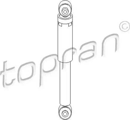 Topran 301 951 - Амортизатор autozip.com.ua