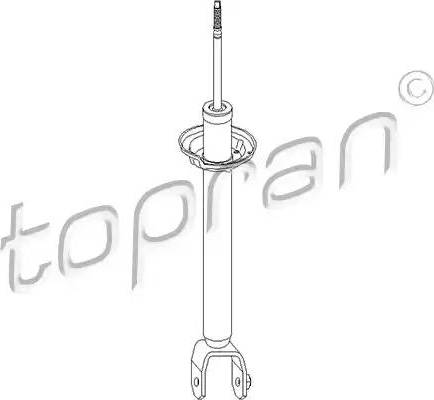 Topran 301047 - Амортизатор autozip.com.ua