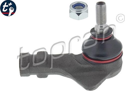 Topran 301 367 - Наконечник рульової тяги, кульовий шарнір autozip.com.ua