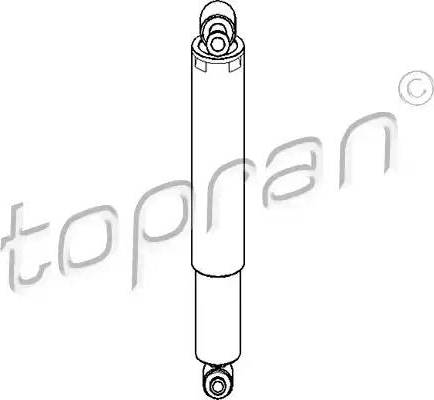 Topran 302 457 - Амортизатор autozip.com.ua