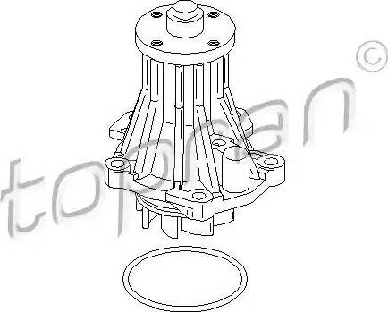 Topran 302 424 - Водяний насос autozip.com.ua