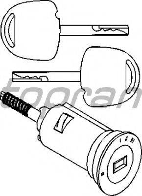 Topran 205 166 755 - Перемикач запалювання autozip.com.ua