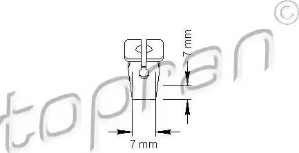 Topran 205 803 - Гайка autozip.com.ua