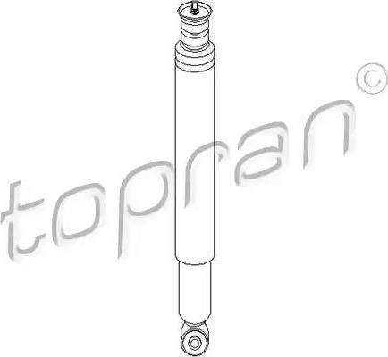 Topran 205 491 - Амортизатор autozip.com.ua