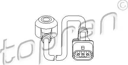 Topran 207 429 - Датчик детонації autozip.com.ua