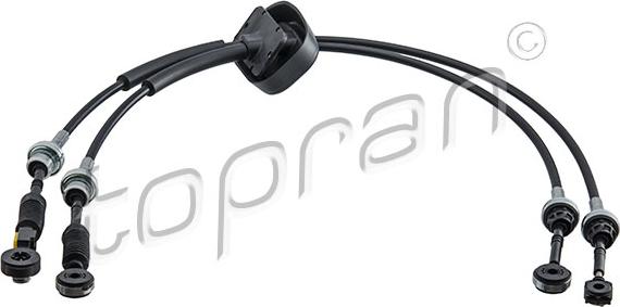 Topran 701 252 - Трос, ступінчаста коробка передач autozip.com.ua