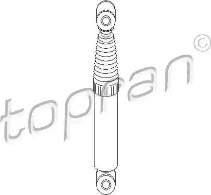 Topran 720853 - Амортизатор autozip.com.ua