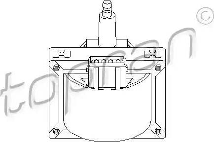 Topran 720 311 - Котушка запалювання autozip.com.ua